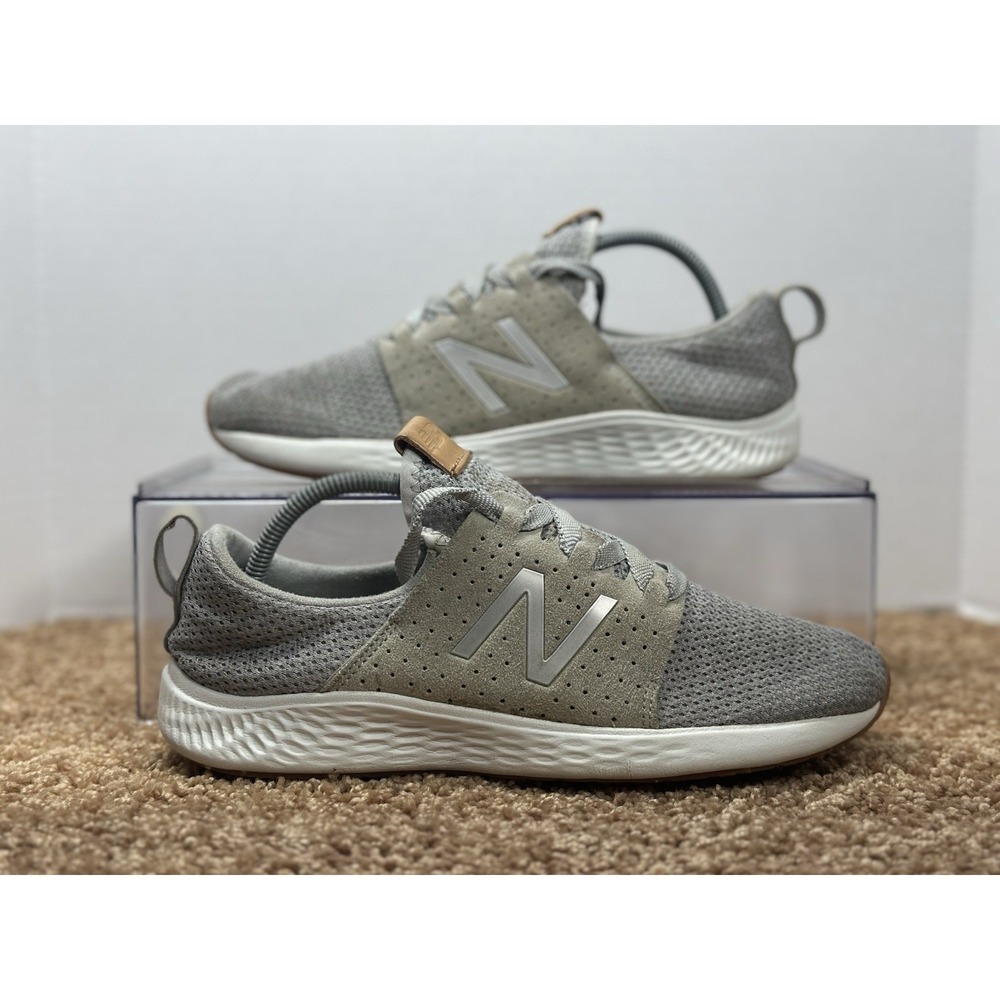 New Balance Women's Fresh Foam Sport V1 Gray Running Shoes  Size US 7.5D WSPTLG1